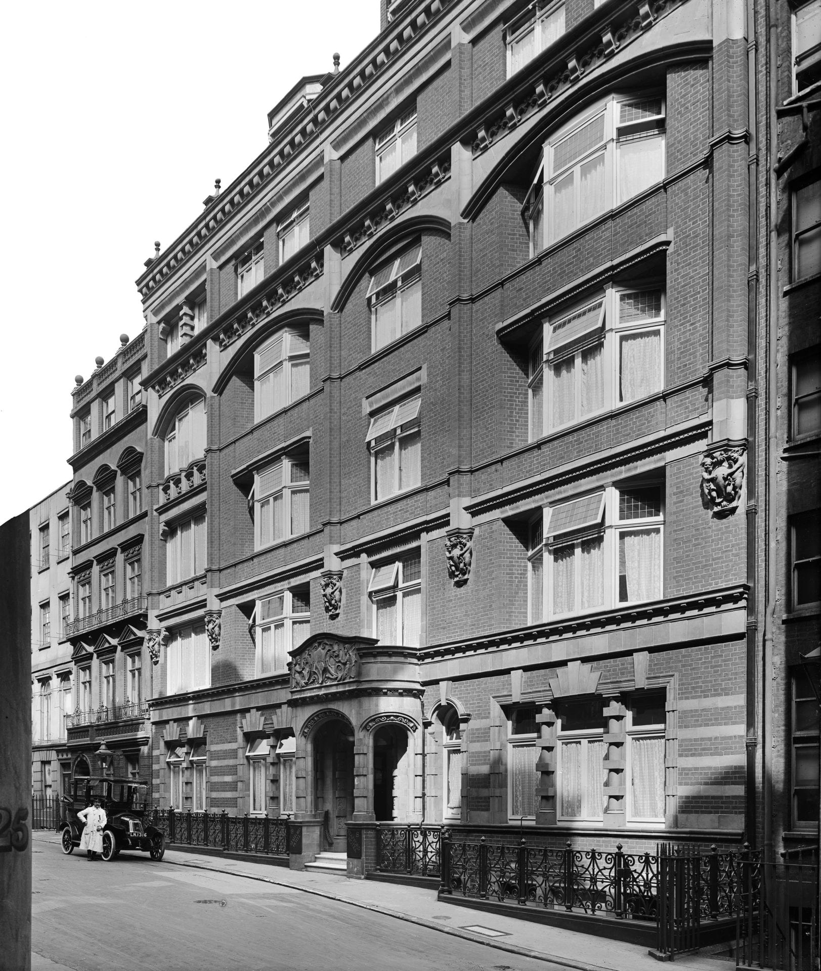 Exterior historical building of the Stafford London Hotel