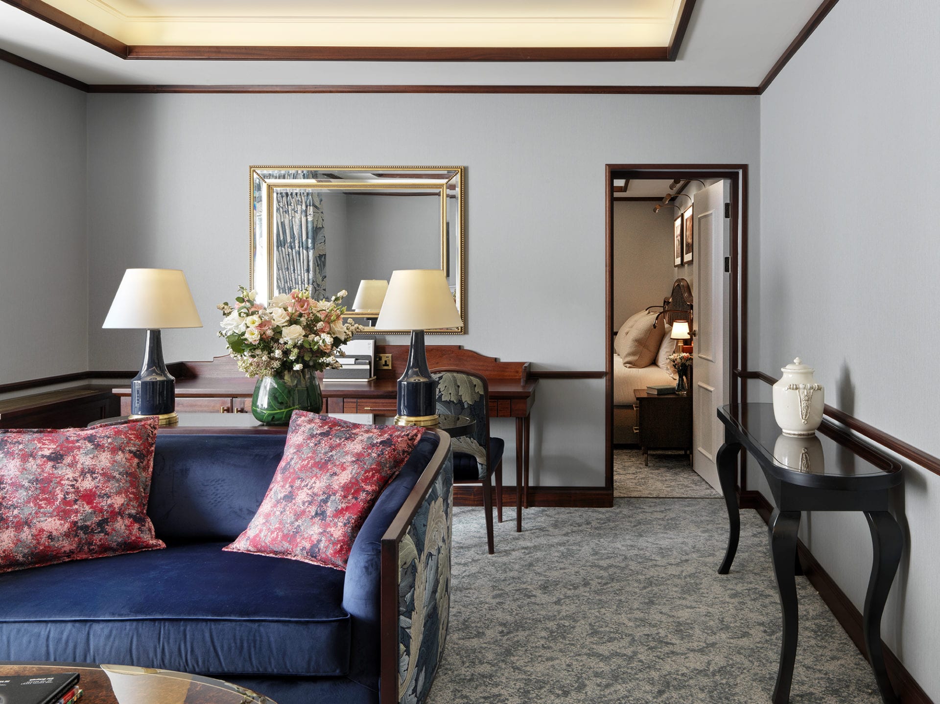 Family-friendly five-star hotel suite in London